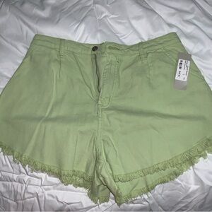 Boutique Frayed Hem Shorts